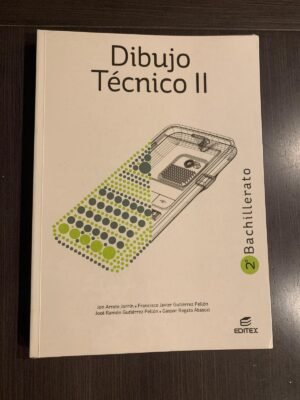 Portada real de Dibujo Técnico II - Editex - Librería Pegaso