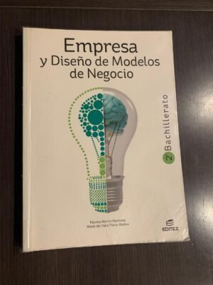 Portada real de Empresa y Diseño de Modelos de Negocio - Editex - Librería Pegaso