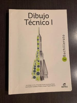 Portada real de Dibujo Técnico I - Editex - Librería Pegaso