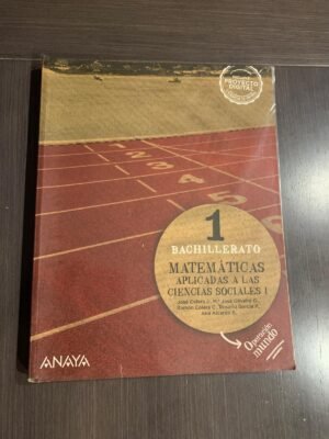 Matemáticas Aplicadas a las Ciencias Sociales I - Anaya