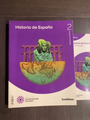 Portada real de Historia de España - Santillana - Librería Pegaso