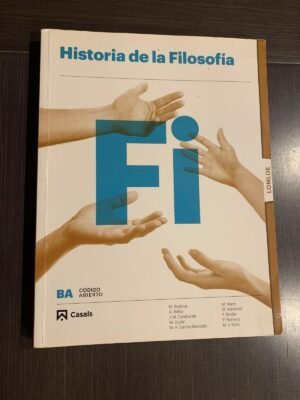 Portada real de Historia de la Filosofía - Casals - Librería Pegaso