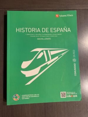 Portada real de Hispania. Historia de España - Vicens Vives - Librería Pegaso