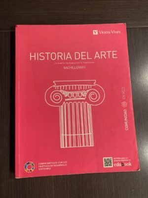Portada real de Historia del Arte - Vicens Vives - Librería Pegaso