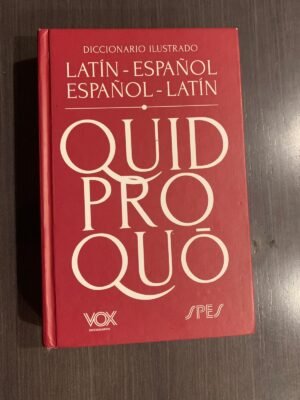 Portada real de Diccionario Ilustrado Latín-Español / Español-Latín - Vox - Librería Pegaso